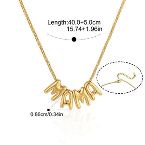 Dainty CZ Letter Charm Layering Necklace