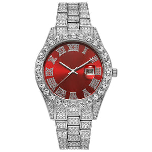 Sunray Dial 40 mm Round Bracelet Watch