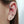 3-Piece Colorful CZ Huggie Stud Earring Set