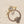 CZ Tulip Flower Open Stacking Bypass Ring