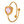 Rainbow Trillion Cut Crystal Bypass Open Ring