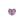 Prismatic Heart Stone Cartilage Stud Earrings