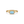 Dainty Blue Rectangular Opal Halo Band Ring