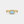 Dainty Blue Rectangular Opal Halo Band Ring