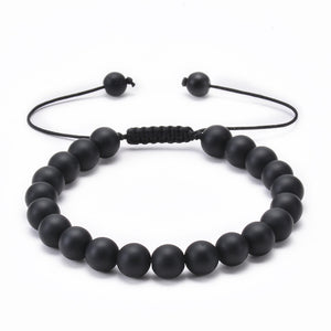 8 mm Color Crystal Bead Rope Bracelet