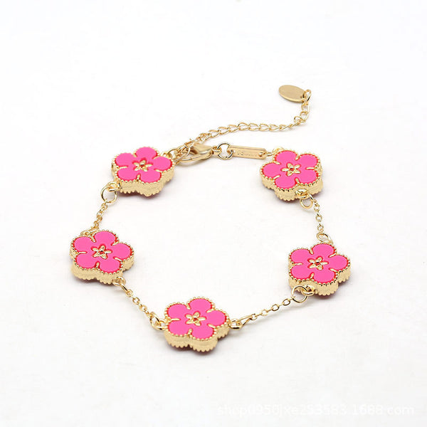 Five Peach Blossom Bracelet