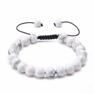 8 mm Color Crystal Bead Rope Bracelet