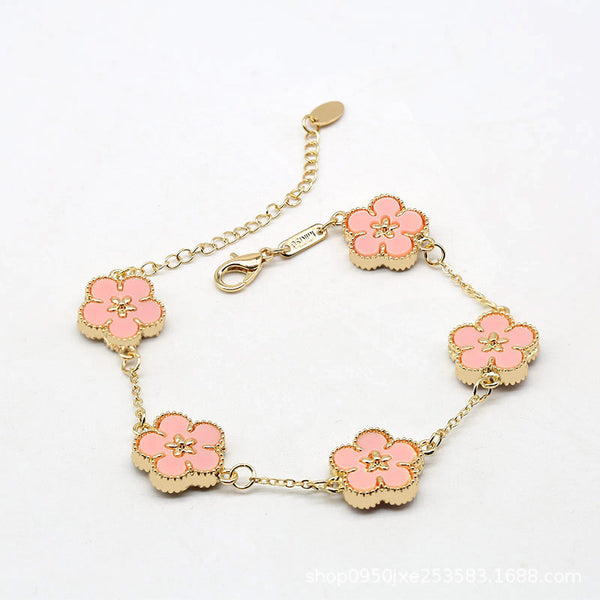 Five Peach Blossom Bracelet