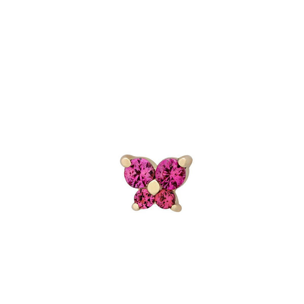 Birthstone Butterfly Stud Earrings