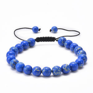8 mm Color Crystal Bead Rope Bracelet