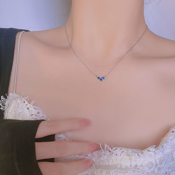Birthstone Heart Pendant Necklace