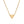 Load image into Gallery viewer, Gold Initial Letter Heart Necklace
