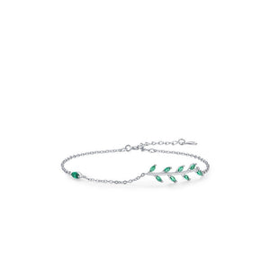Dainty Nature Leaf Branch Bracelet