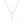Minimalist Zircon Pendant Drop Necklace