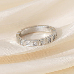 Bague assortie Mobius pour couple entrelacé