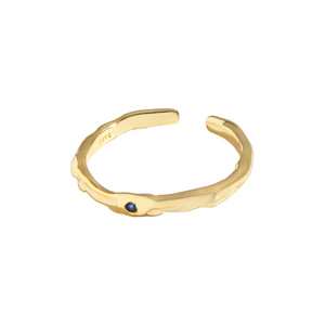 Minimalist Gold Stacking Band Ring