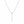 Minimalist Zircon Pendant Drop Necklace
