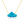Dainty Resin Cloud Pendant Necklace