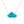 Dainty Resin Cloud Pendant Necklace