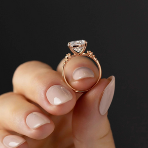 Sparkling Oval Cut Statement Ring