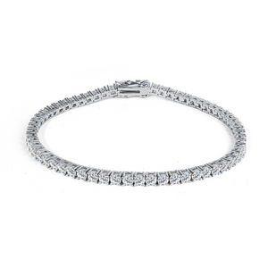 Classic Gold Zircon Stacking Tennis Bracelet