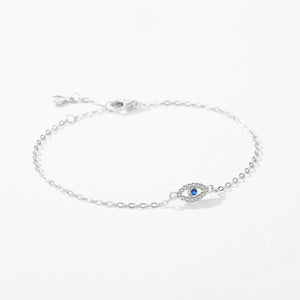Dainty Evil Eye Charm Stacking Bracelet