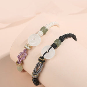Agate Jade Couple Matching Rope Bracelet - Perimade & Co.