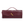 Maroon clutch bag with gold clasp on a white background