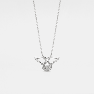 Angel Custom Photo Projection Necklace - Perimade & Co.