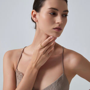 Dreireihiger Stapelring mit Spiralwicklung