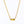 Baguette - Cut Birthstone Pendant Necklace - Perimade & Co.