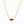 Baguette - Cut Birthstone Pendant Necklace - Perimade & Co.