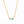 Baguette - Cut Birthstone Pendant Necklace - Perimade & Co.