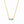 Baguette - Cut Birthstone Pendant Necklace - Perimade & Co.