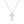 Baguette Moissanite Cross Pendant Necklace - Perimade & Co.