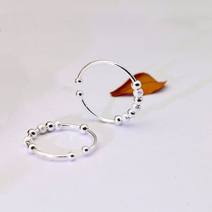 Bead Anxiety Fidget Spinner Stacking Ring - Perimade & Co.