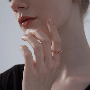 Bead Anxiety Fidget Spinner Stacking Ring - Perimade & Co.