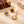 Beaded Halo Round Stone Pendant Necklace - Perimade & Co.