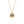 Beaded Halo Round Stone Pendant Necklace - Perimade & Co.