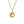 Beaded Halo Round Stone Pendant Necklace - Perimade & Co.