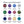 Birthstone Circle Charm Pendant Necklace - Perimade & Co.