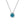 Birthstone Circle Charm Pendant Necklace - Perimade & Co.