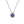 Birthstone Circle Charm Pendant Necklace - Perimade & Co.