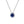 Birthstone Circle Charm Pendant Necklace - Perimade & Co.