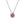 Birthstone Circle Charm Pendant Necklace - Perimade & Co.