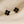 Black Four Leaf Clover Huggie Hoop Earrings - Perimade & Co.