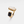 Black White Agate Cabochon Statement Ring - Perimade & Co.