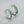 Blue Aurora Matching Couple Stacking Ring - Perimade & Co.