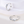Blue and clear cz butterfly huggie hoop earrings in 925 sterling silver with polished finish and hinged closure