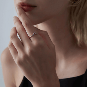 Blue Stone Ocean Sea Wave Beach Ring - Perimade & Co.